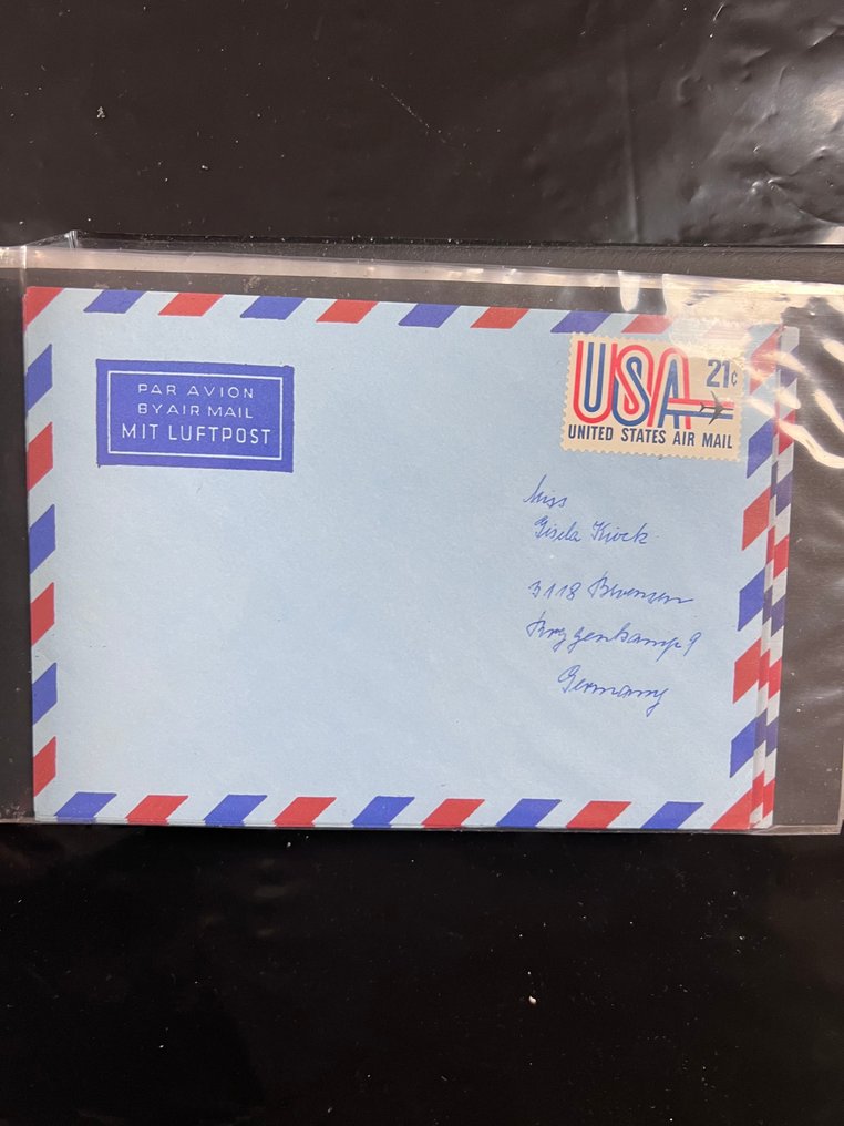 世界  - 封面、FDC 和 Pin-up 卡片，装在 8 个文件夹中 + 单独的纸张 #4.3