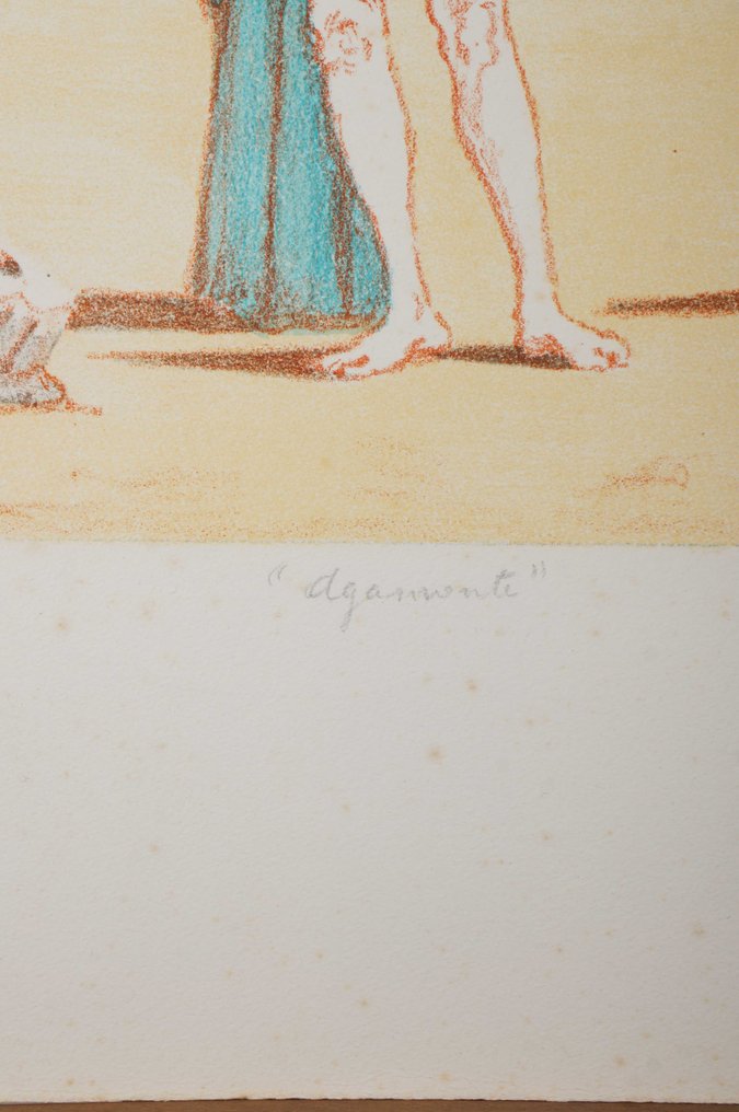 Giorgio De Chirico (1888-1978) - Agamonte (Prima versione) #2.1