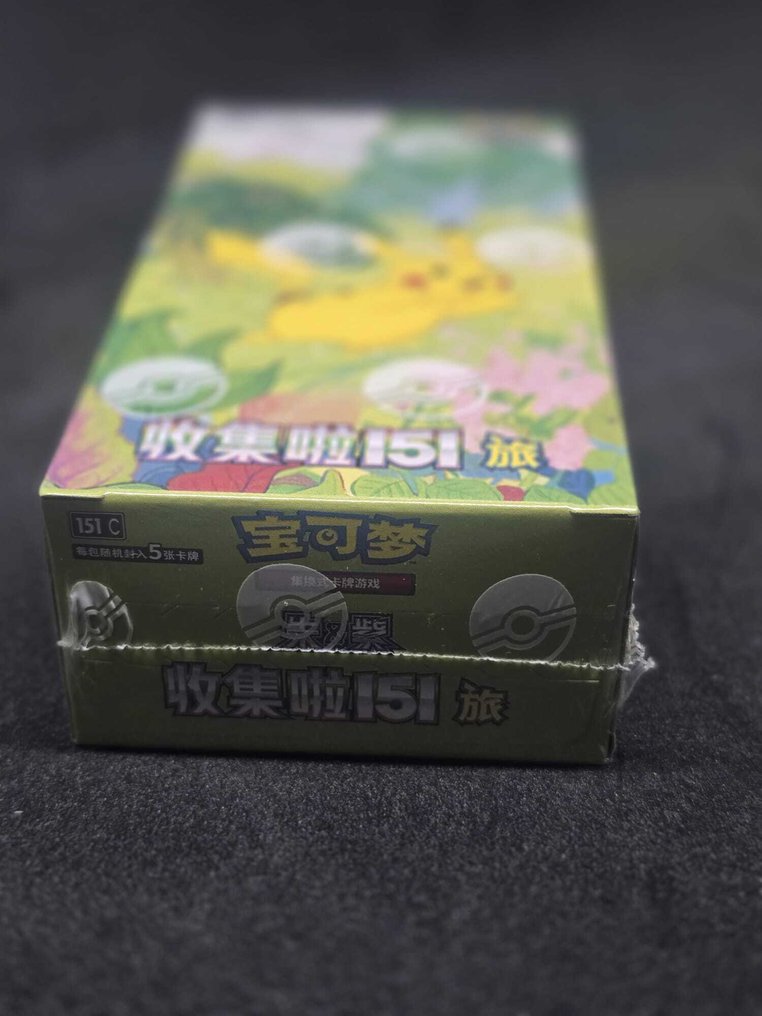 Pokémon - 1 Booster box - Pokémon Collect 151 Journey Vol.1 – Booster Slim Box Cinese Sigillato (151C) #1.0