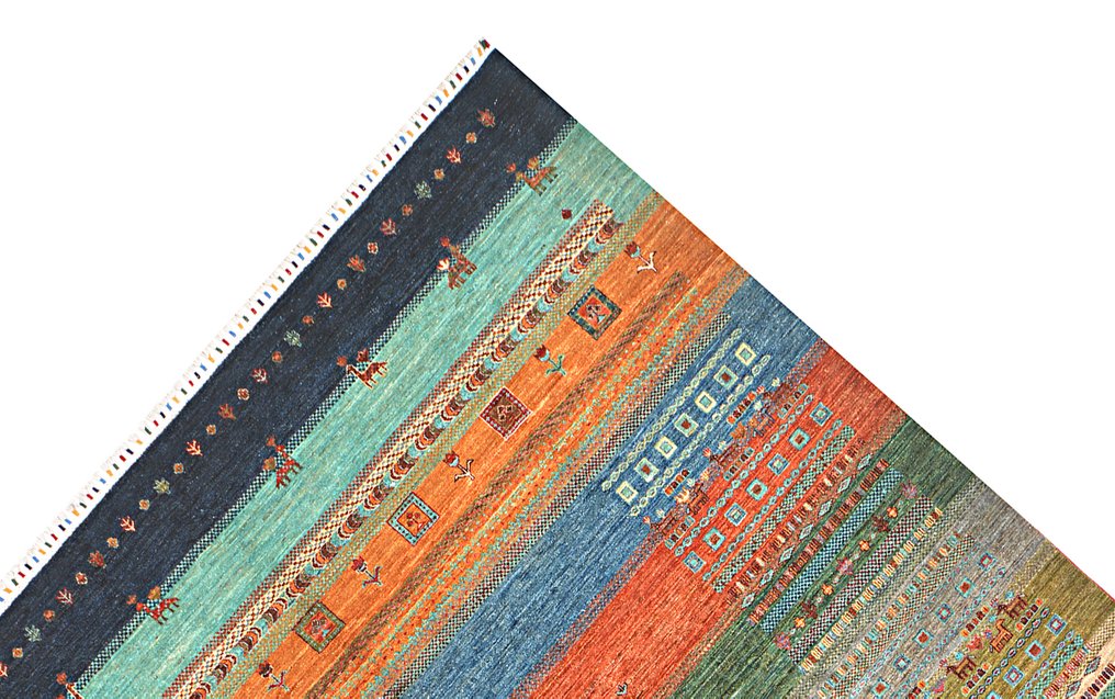 Afghan, Gabbeh, Large Samarkand Ariana rug Elegant High quality Hand-knotted Premium wool - Carpet - 300 cm - 250 cm - New Handmade Designer rug #4.3