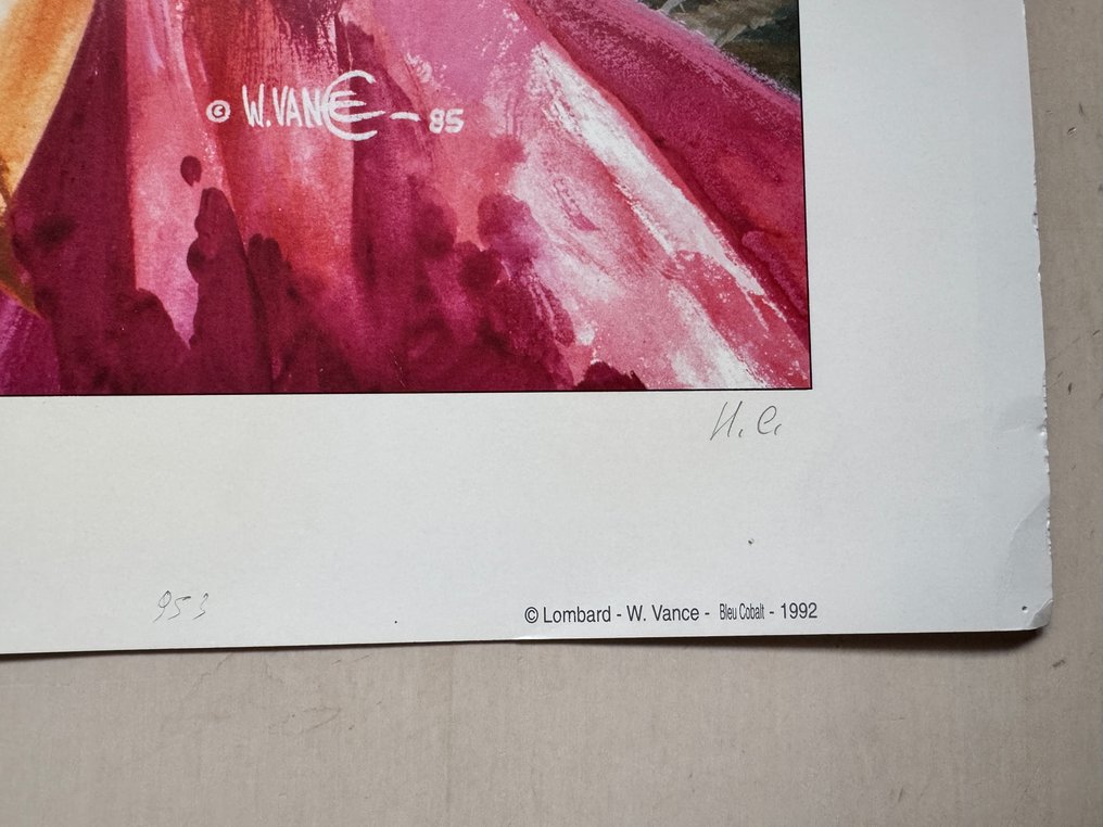 Vance William - 2 Offset Print - Bruce J. Hawker - 1992 #3.2