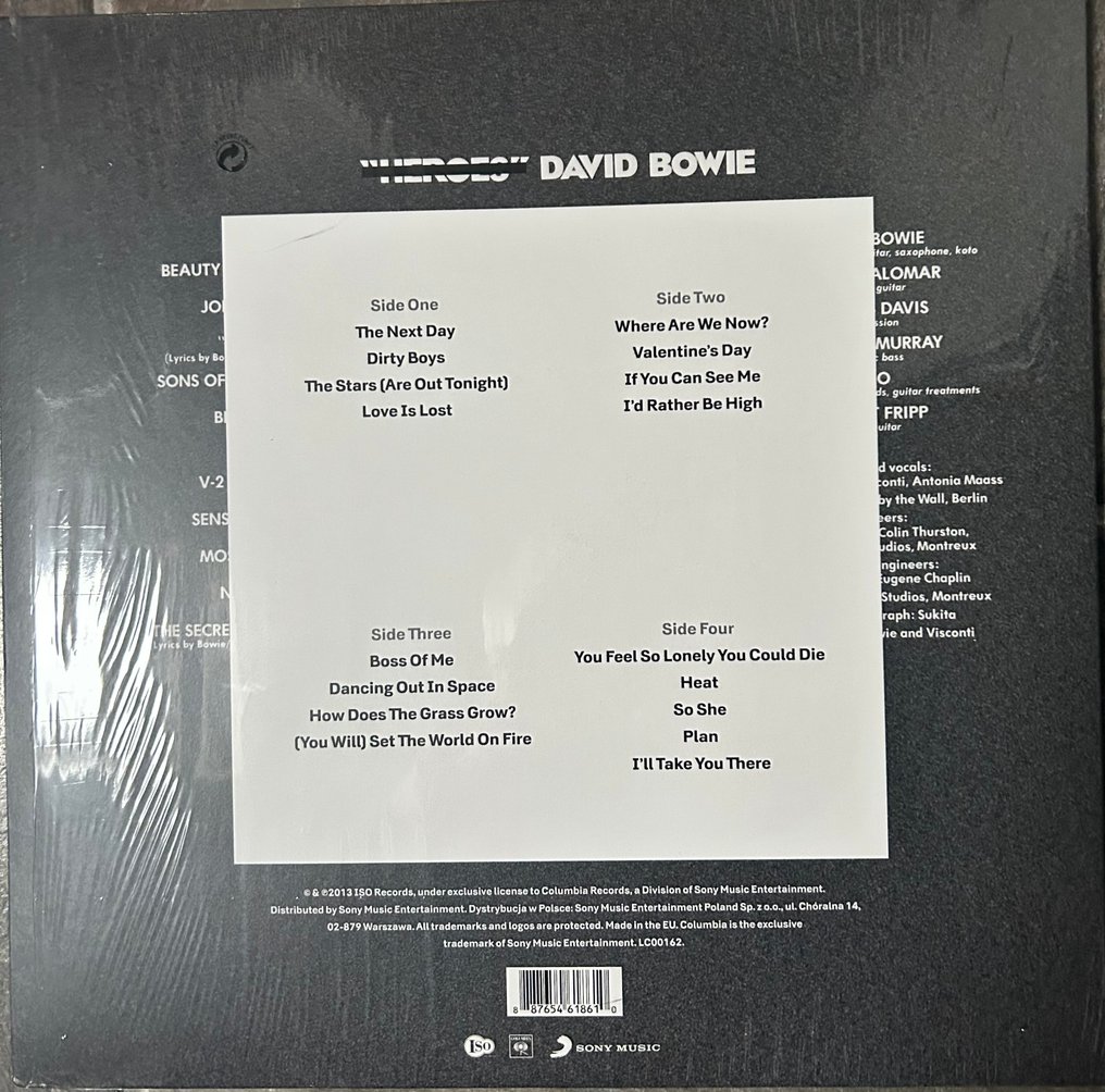 David Bowie - The Next Day (2 x LPs + CD) /  The Width of a Circle 10” EP - Both sealed - Albums LP (plusieurs articles) - 180 grammes - 2013 #4.3