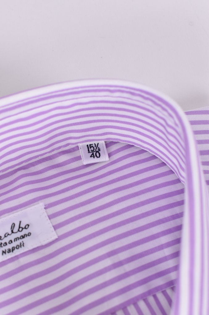 FRALBO NAPOLI - 40 - Katoen - No reserve price - Shirt - New with tags #3.2