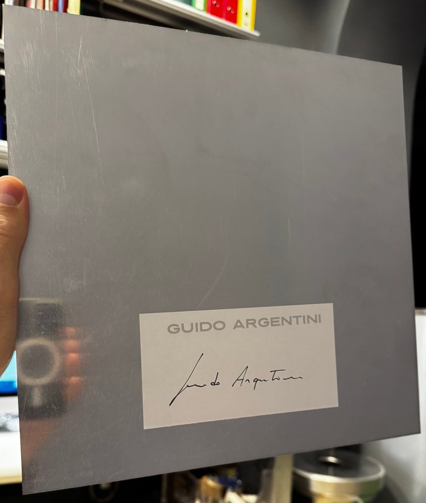 Guido Argentini - Signed Test print on Aluminum - 2013 #3.2