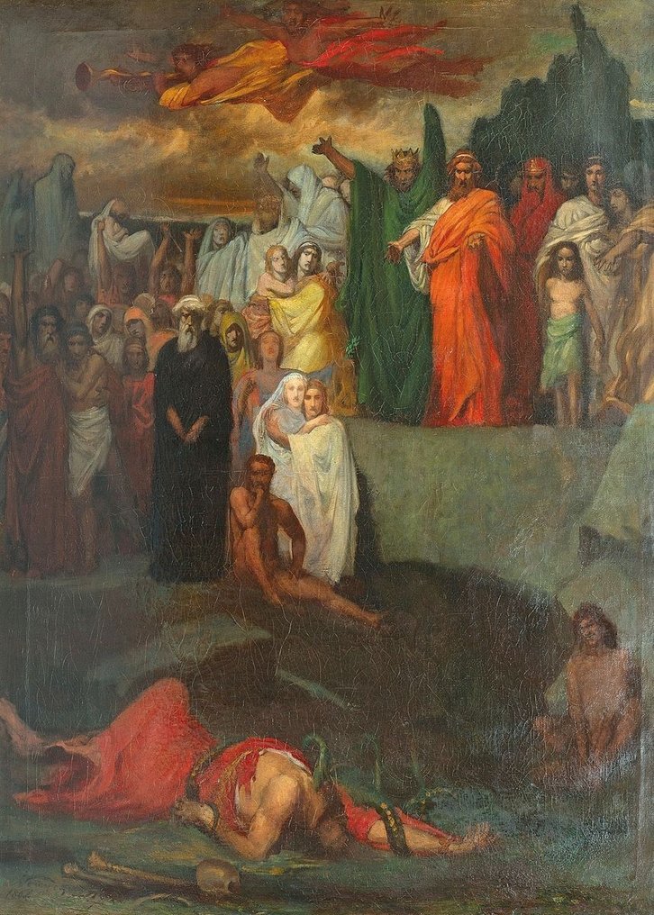 Eugène VERDYEN (1836-1903) - La mort du despotisme #1.0