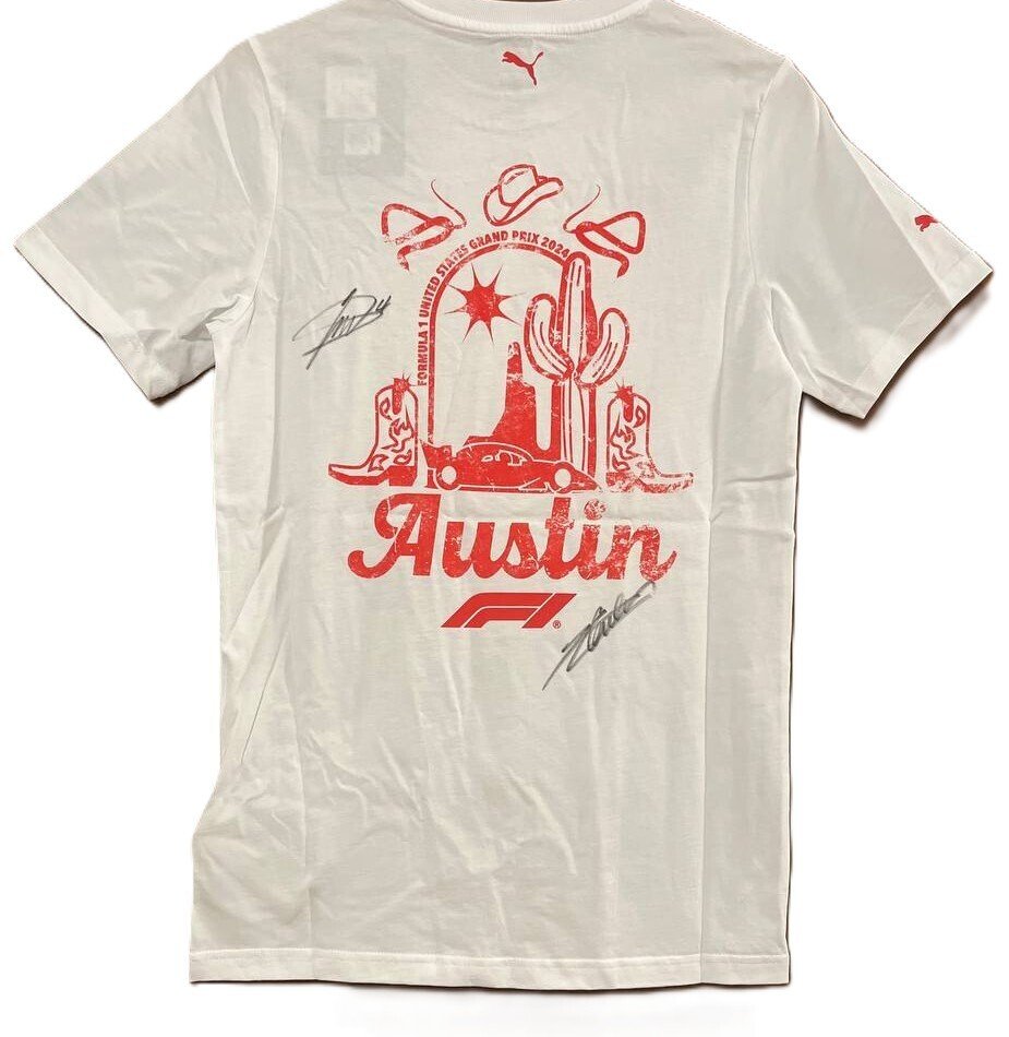 Formula 1 - Austin 2024 - United States - Charles Leclerc - Lando Norris - T恤衫 #1.0