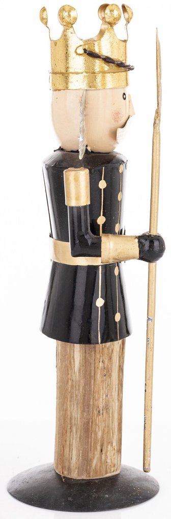 Χριστουγεννιάτικες διακοσμήσεις - Δύο καρυοθραύστες - Χάλυβας, Ξύλο #4.3