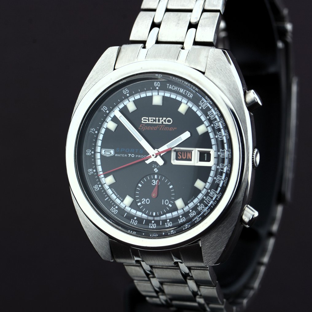 Seiko - Bruce Lee Chronograph Automatic - 6139-6010 - Bărbați - 1970-1979 #1.0
