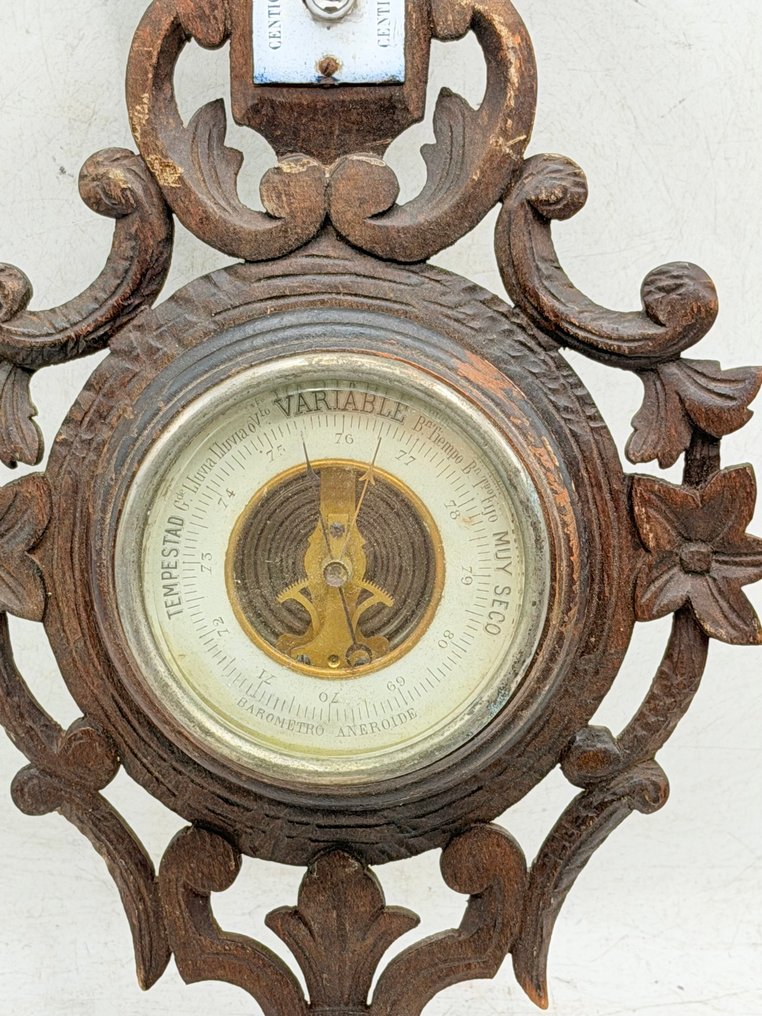 Aneroid barometer - Hout - Selva Negra #3.2