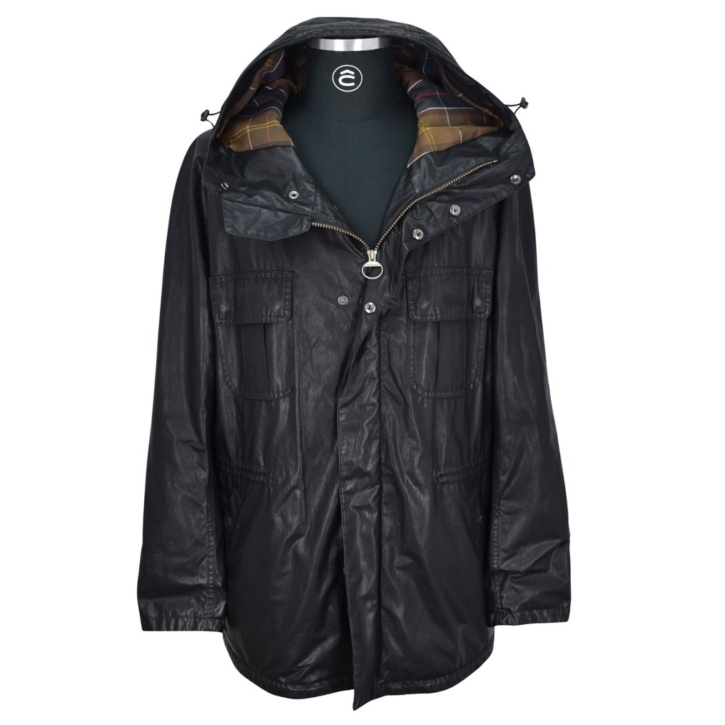 Barbour Carbon Earle Waterproof And Breathable With Original Tartan Lining - Jacket #1.0