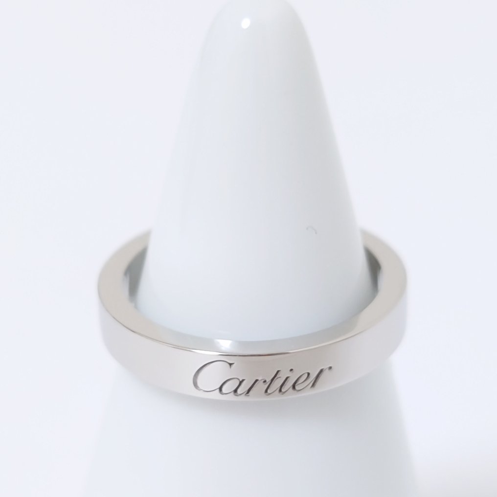 Zonder minimumprijs - Cartier - Ring - C de Cartier Platina #1.0