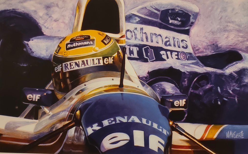 Jose Maria Villafuerte - Senna, en Mónaco #3.2