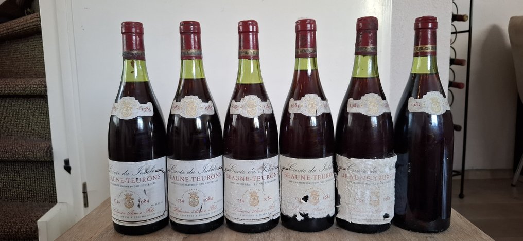 1983 Labaume Aine & Fils "Teurons" - Beaune 1er Cru - 6 Botellas (0,75 L) #1.0