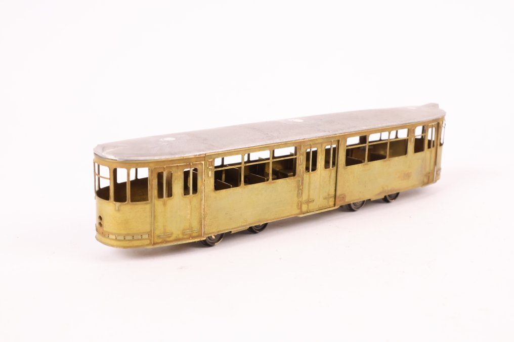 Swedtram H0 - 模型電車 (1) - 铜制手工制造的辅助车‘纽伦堡弗尔特街车 - 大空间车厢’ #1.0