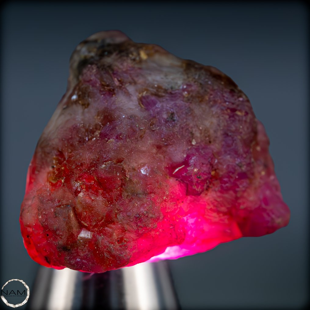 缅甸天然红宝石水晶 稀有的原石宝石,具有强烈的光泽 - 28.90 克拉- 5.78 g #3.2