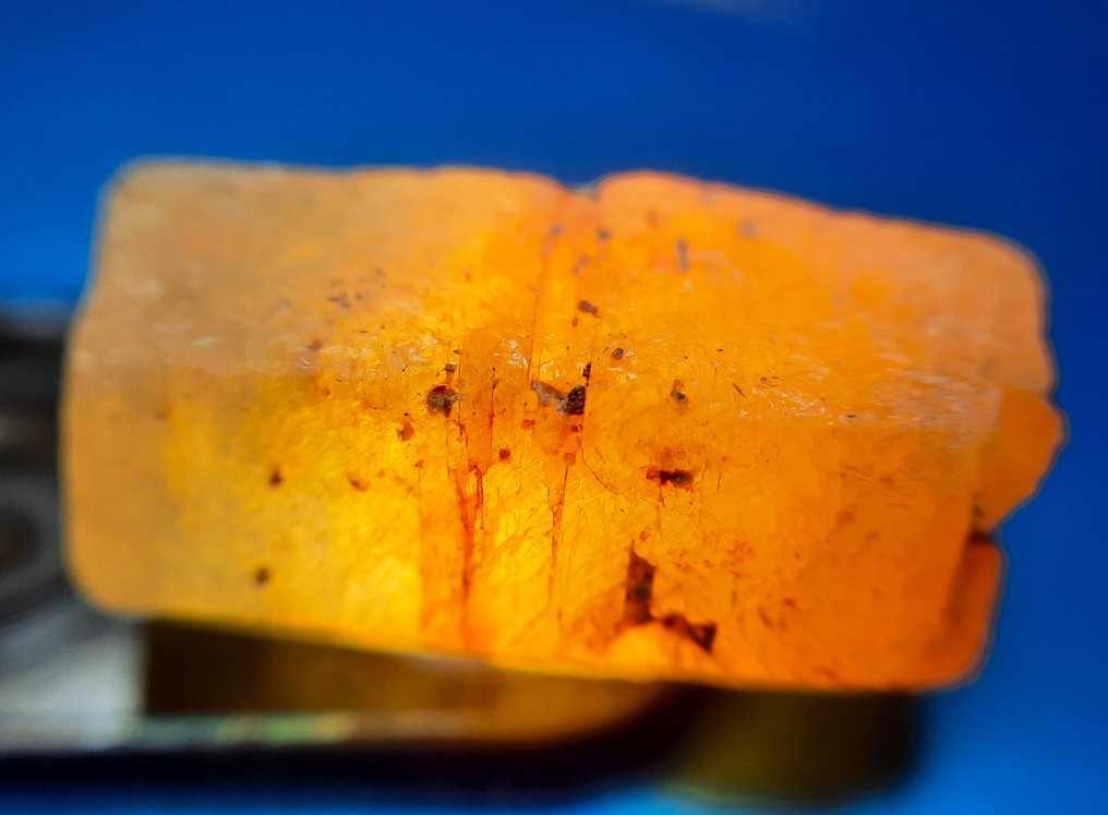 19.8 克拉“稀有的”大块未处理天然黄色蓝宝石 粗糙- 3.96 g #1.0