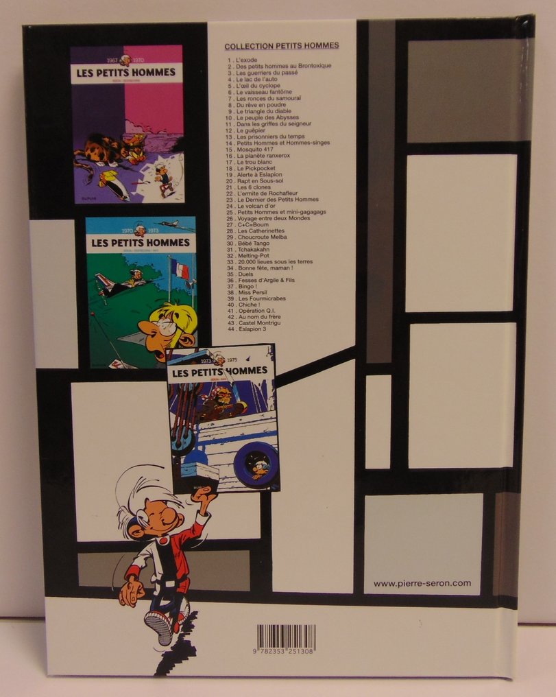 Ls Petits Hommes T44 - Espalion 3 + dédicace - C - 1 Album - Πρώτη έκδοση - 2000 #4.3