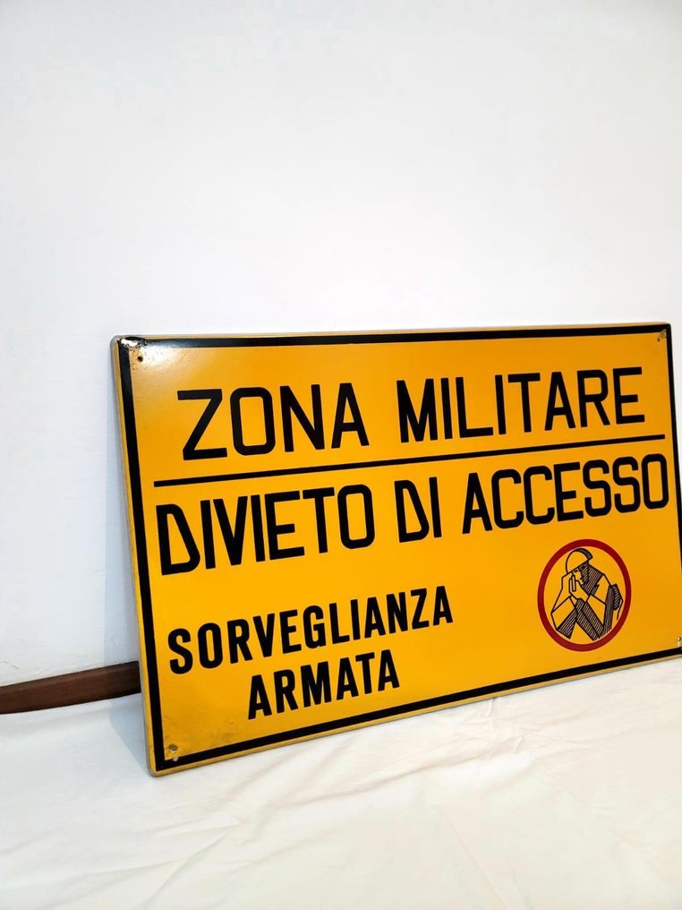 军事信号 - 道路/交通標誌 - 金屬 #3.2