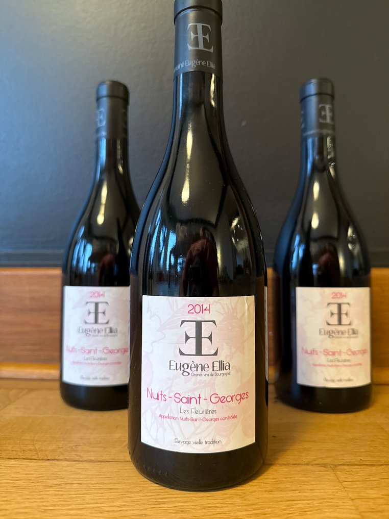 2014 Domaine Eugène Ellia "Les Fleurières" - Nuits St. Georges - 3 Bottles (0.75L) #1.0