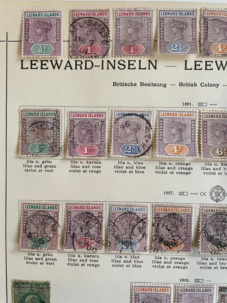 Leeward Inseln - 来自旧的将军收藏的部分 #2.1