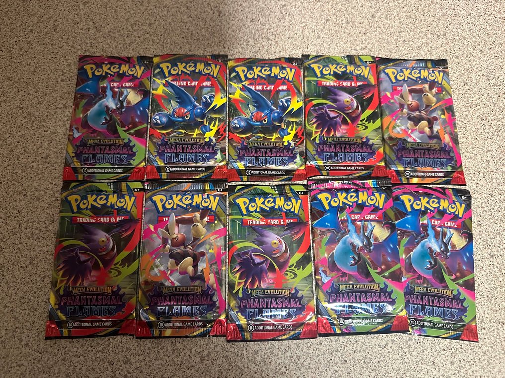 Pokémon - 10 Booster pack - Phantasmal Flames #1.0
