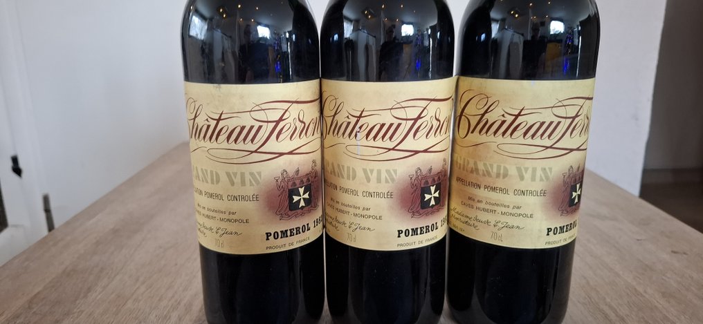 1982 Chateau Ferron - 波美侯 - 3 Bottles (0.75L) #4.3