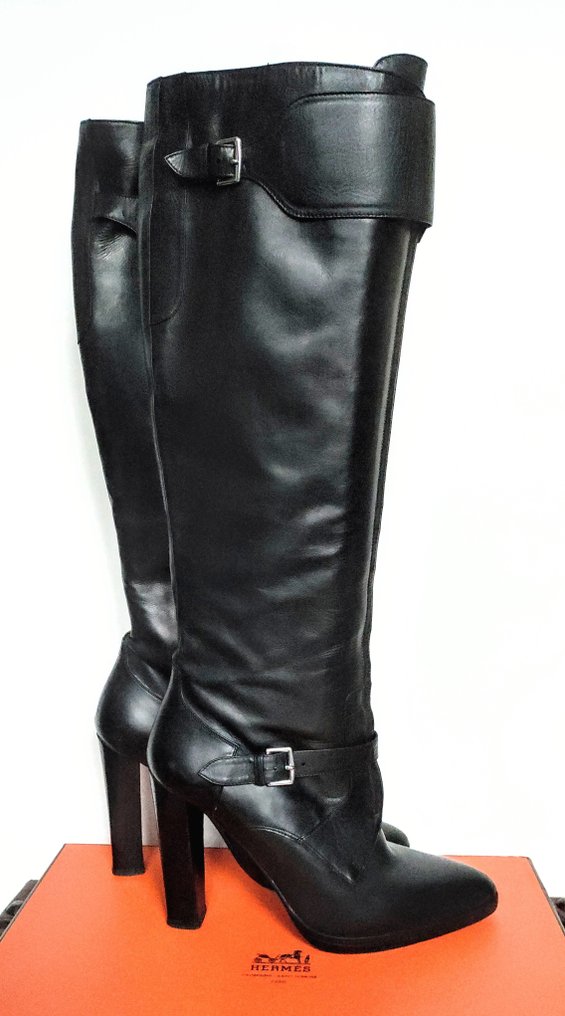 Hermès - Trophee knee-height - Stiefel - Größe: EU 38 #1.0