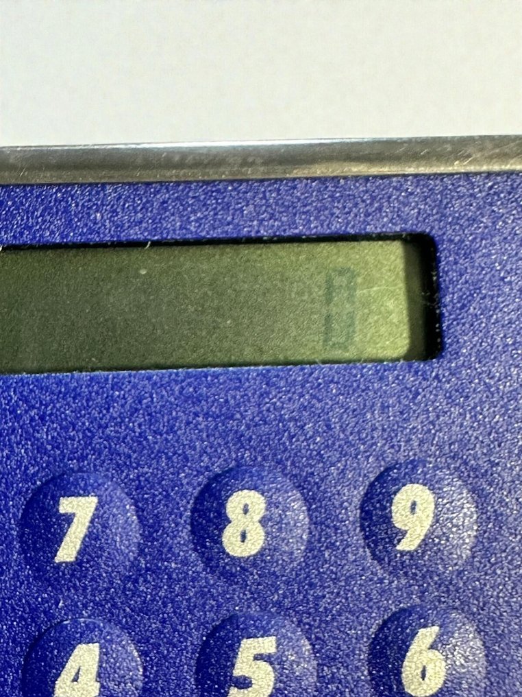 POS（point of sale宣傳物品） - Christofle 镀银计算器与货币兑换器 #3.2