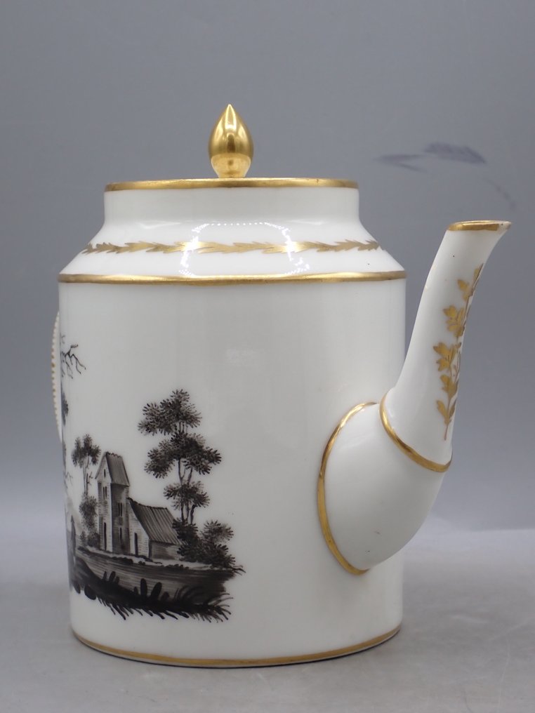 Vieux Paris - Τσαγιέρα - περίπου 1800 - Πορσελάνη του Παρισιού #3.2