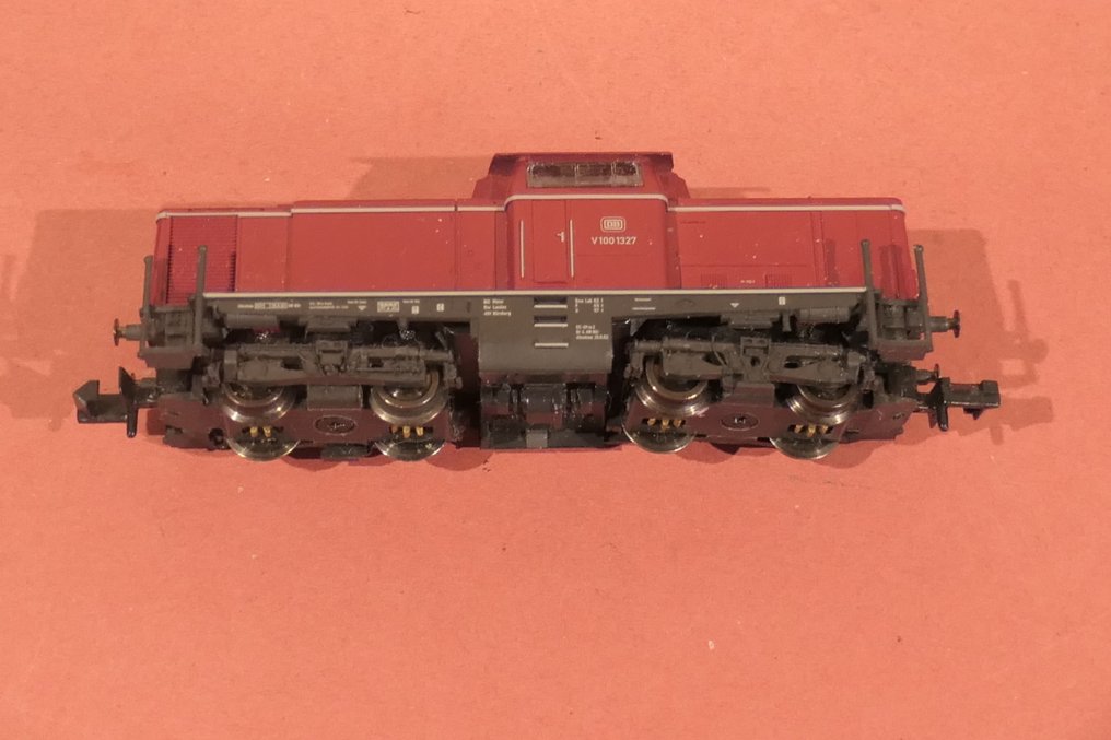 Fleischmann N - 9394-01 - Stoomlocomotief (1) - Veelzijdige diesellocomotief serie V100 - DB #1.0