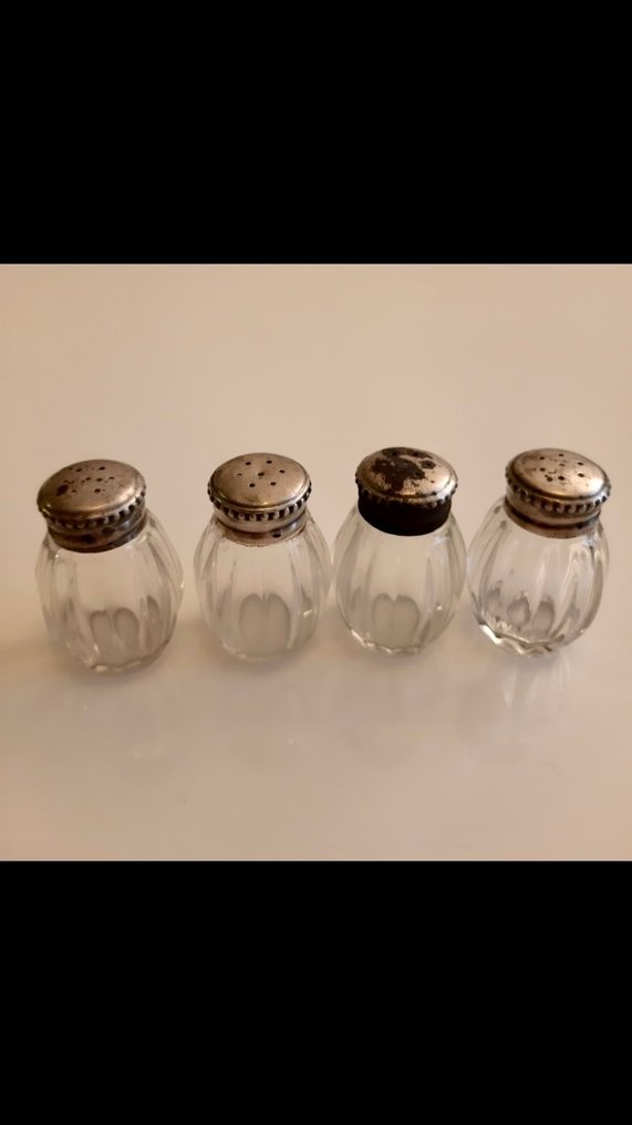 Christofle - Saliera (4) - .925 argento - Argento massiccio (925) #2.1