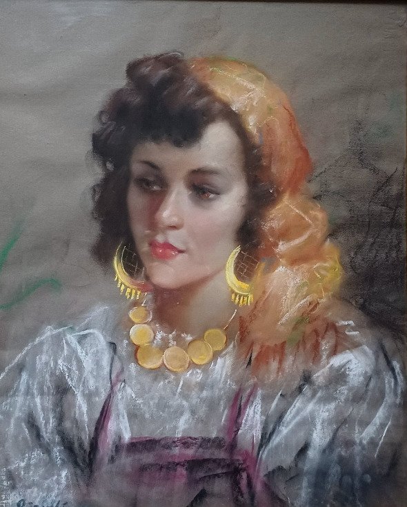 Alberto Bianchi (1882-1969) - La gitana #1.0