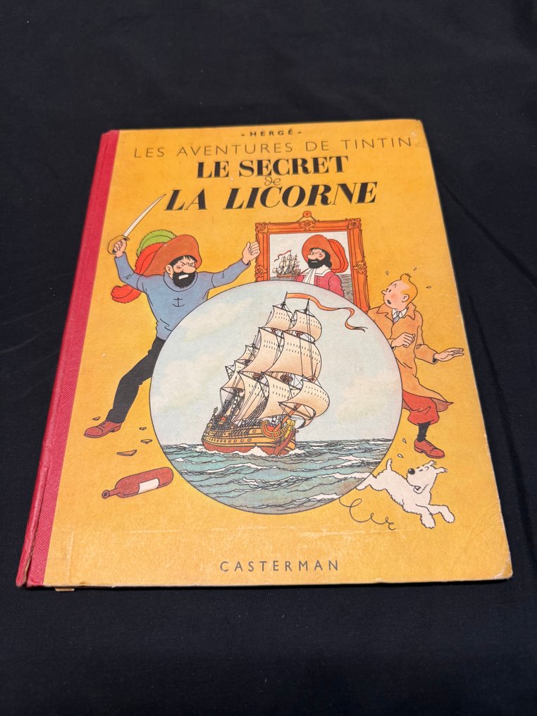 Tintin T11 - Le Secret de la Licorne (B3) - C - 1 Album - Επανέκδοση #1.0