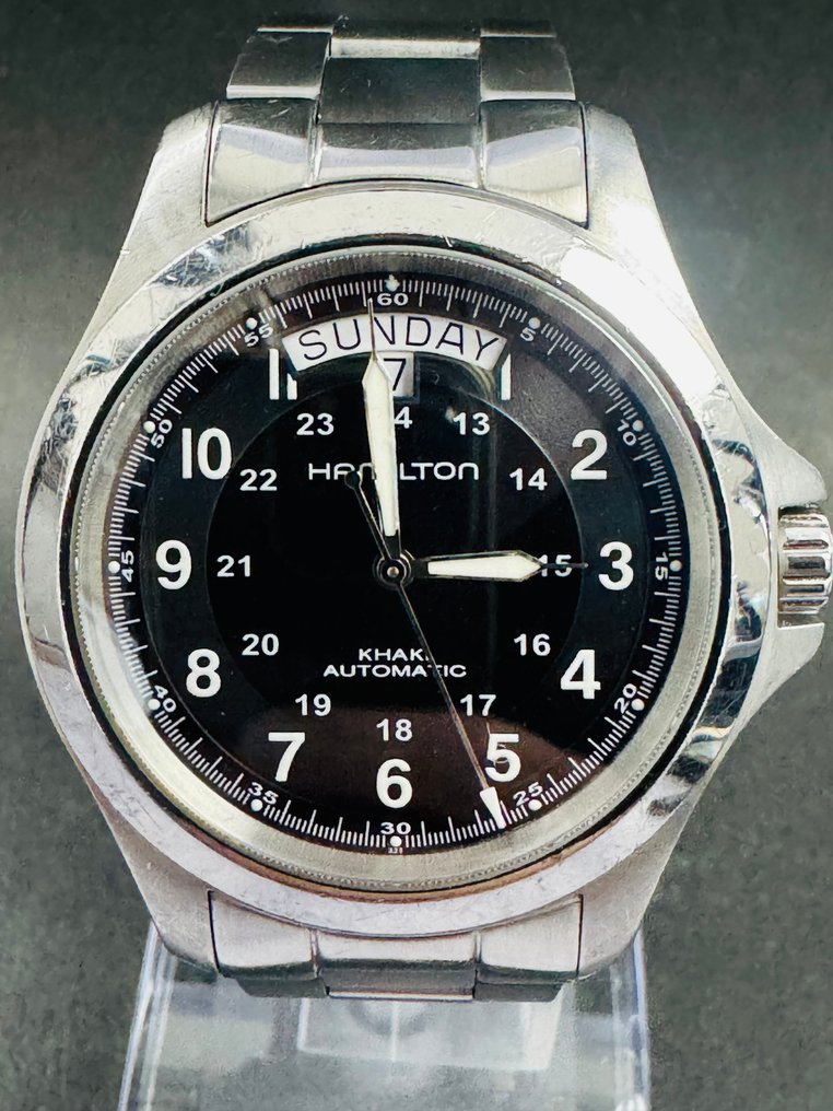 Hamilton - Khaki - Ingen mindstepris - H644550 - Mænd - 2000-2010 #1.0
