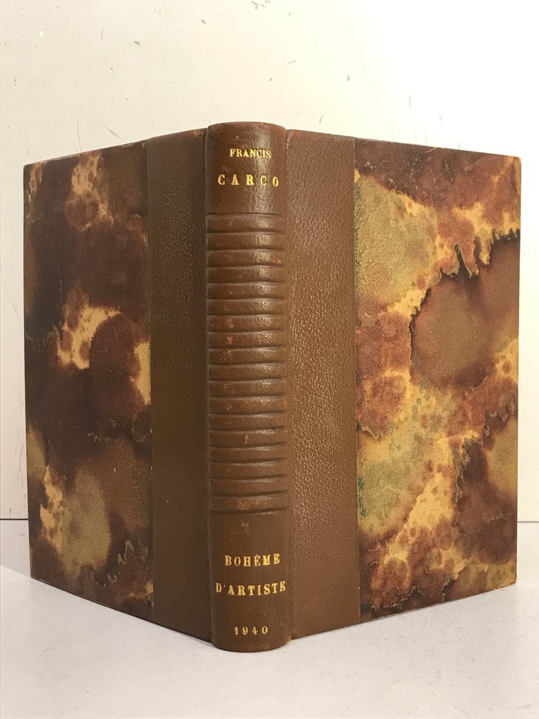 Francis Carco - Bohème d'artiste [Edition originale, 1/50 sur Hollande] - 1940 #1.0