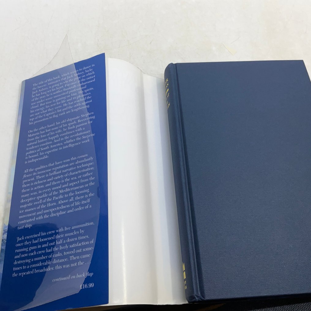 Patrick O'Brian - Three Aubrey–Maturin adventure novels: Blue at Mizzen; The Commodore; Hundred Days - 1994-1999 #2.1