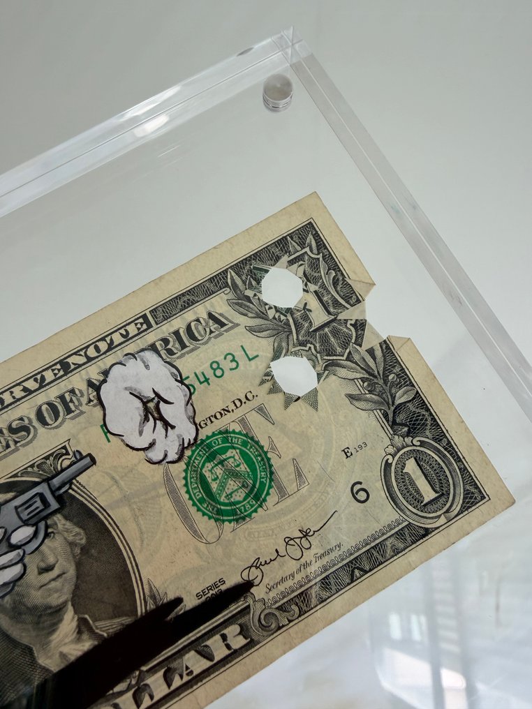 Alan Stefanov (1999) - "Break the Bank" 1 dollar bill - NO Reserve #4.3