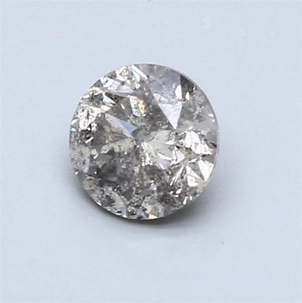 没有保留价 - 1 pcs 钻石 (天然色彩的) - 0.73 ct - 圆形 - Fancy light 稍帶灰色的 棕色 - I2 内含二级 - 国际宝石研究院(IGI) #3.2