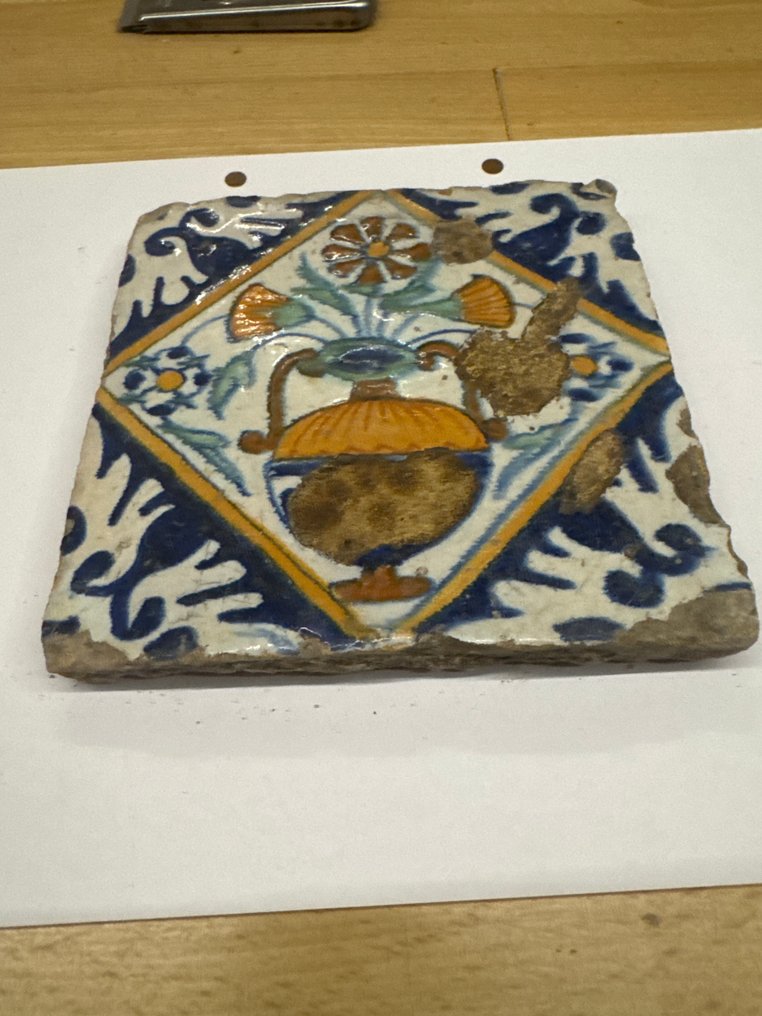 古董 瓦 - Delft, Plateelbakkerij - 古董 - 1600-1650年  #1.0