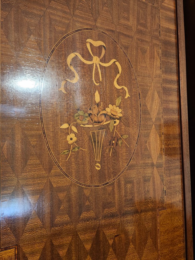 Ruhásszekrény - Fa, Bronz #4.3