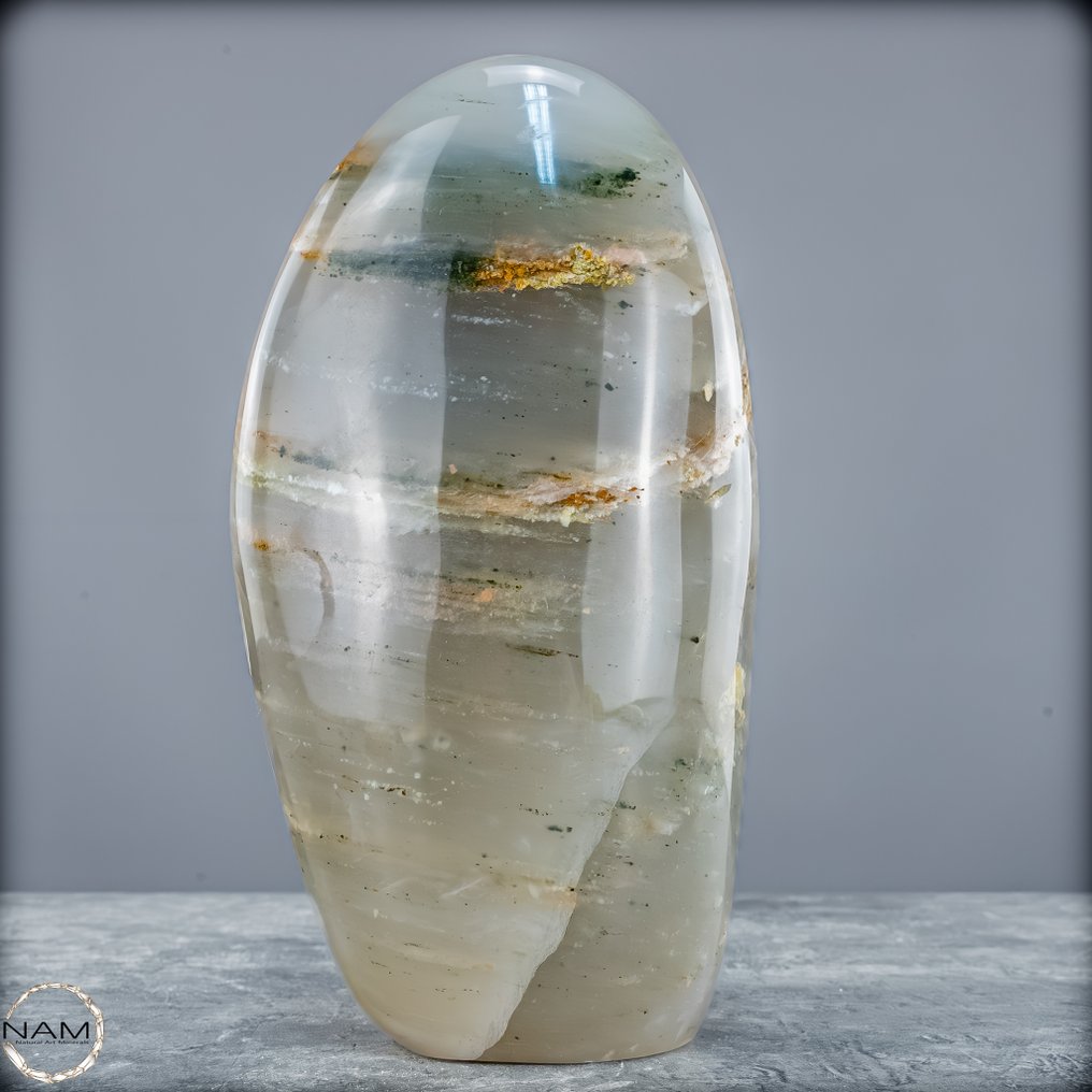 Φυσικός πράσινος κρύσταλλος χαλαζία κήπου. Ελεύθερη μορφή- 1834.65 g #1.0