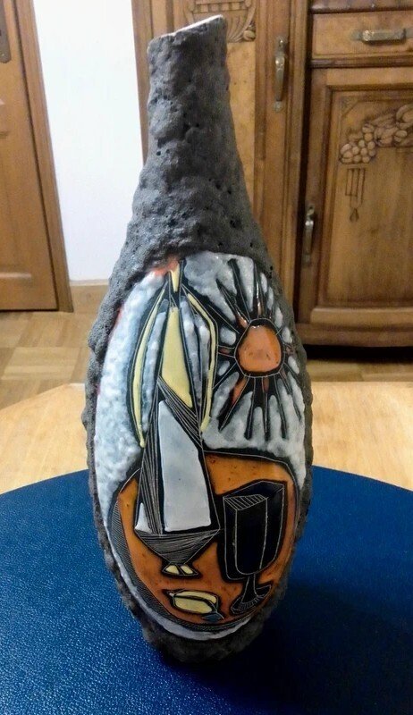 Vallauris - Santi - Vase - Ceramic #1.0