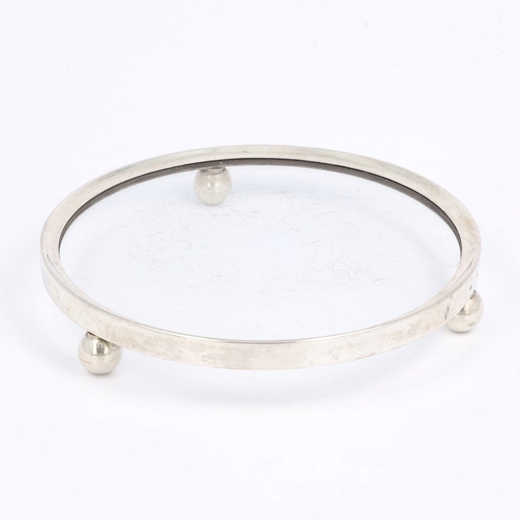 J.M. van Kempen - Wijnfles onderzetter - Sottobottiglia - .833 argento #1.0