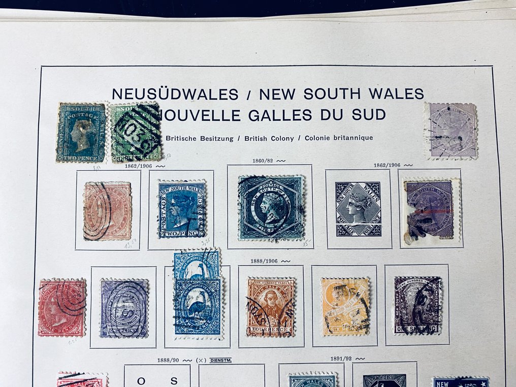 British Commonwealth  - Sammlung / Forscher Verschiedene Gebiete Allgemeine Bestimmung #2.1