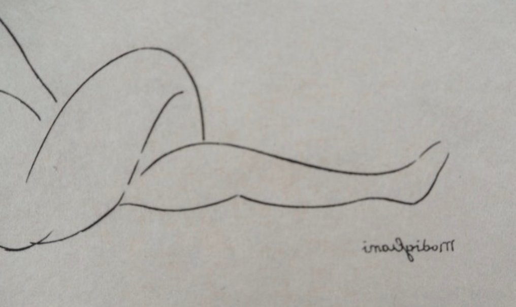 Amedeo Modigliani - Femme allongée de dos #4.3