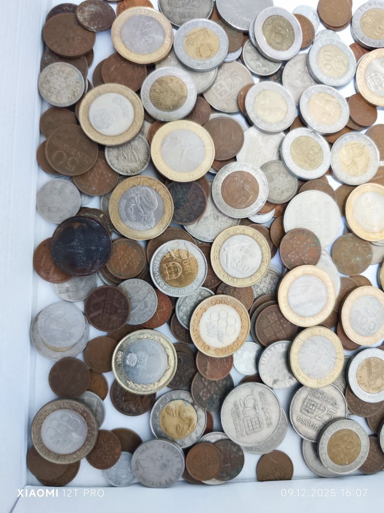 Spanien, Portugal. A lot of over 330 coins from the Iberian Peninsula. 1880-1999  (Ingen mindstepris) #4.3