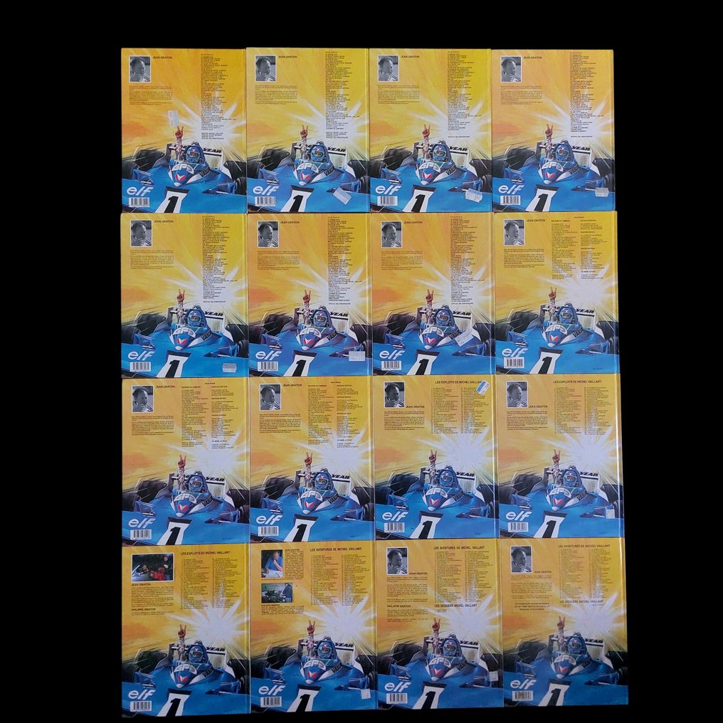 Michel Vaillant T44 à T53 + T55 à T60 - 16x C - 16 Albums - First edition - 1984/1997 #1.0