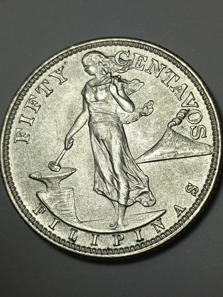 Filipinas. 50 centavos 1945 (Sem preço de reserva) #2.1