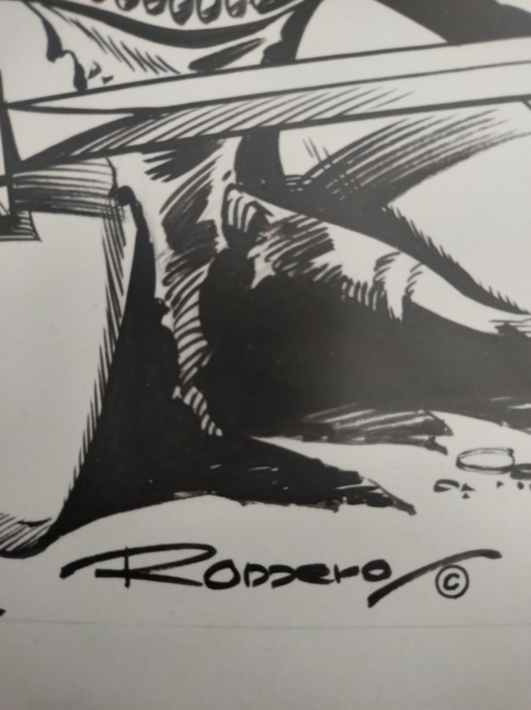 Romero, Enric Badia - Original drawing - Axa #4.3