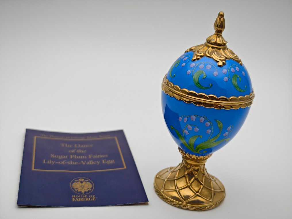 法貝熱彩蛋 - 法贝热之家百合花音乐蛋 - 瓷器 #1.0